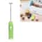 Mini Electric Milk Frother Handheld Egg Beater Stainless Steel Coffee Mixer