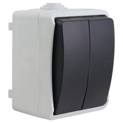 waterproof double switch socket for kitchen bathroom safe control unit