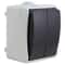 Waterproof Double Switch Socket for Kitchen Bathroom Safe Control Unit