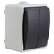 Waterproof Double Switch Socket for Kitchen Bathroom Safe Control Unit