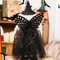 Halloween Hanging Witch Doll Decor with Butterfly Ghost Design for Spooky Party Atmosphere