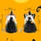 Halloween Hanging Witch Doll Decor with Butterfly Ghost Design for Spooky Party Atmosphere