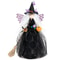 Halloween Hanging Witch Doll Decor with Butterfly Ghost Design for Spooky Party Atmosphere