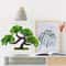 Welcome Pine Artificial Plant Desk Decor Realistic Greenery Desktop Accent for Home & Office