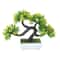 Welcome Pine Artificial Plant Desk Decor Realistic Greenery Desktop Accent for Home & Office