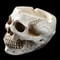 Gothic Skull Ashtray Resin Halloween Decor Smoking Accessory