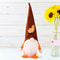 Autumn No Face Standing Doll Pumpkin Maple Leaf Halloween Thanksgiving Decoration
