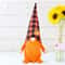 Autumn No Face Standing Doll Pumpkin Maple Leaf Halloween Thanksgiving Decoration