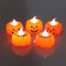 LED Pumpkin Candle Light Halloween Decor Smiling Jack O Lantern Table Ornament 2
