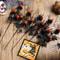 Spooky Pumpkin Branch Bouquet Halloween Decor Ghost Party Ornament
