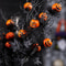 Spooky Pumpkin Branch Bouquet Halloween Decor Ghost Party Ornament