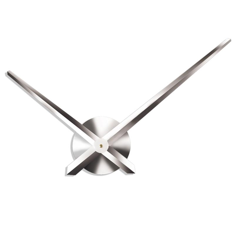 DIY Stainless Steel Wall Clock Large 40 Inch Modern Mirror Wall Clock for Home Decor
