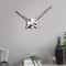DIY Stainless Steel Wall Clock Large 40 Inch Modern Mirror Wall Clock for Home Decor