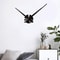 DIY Stainless Steel Wall Clock Large 40 Inch Modern Mirror Wall Clock for Home Decor