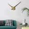 DIY Stainless Steel Wall Clock Large 40 Inch Modern Mirror Wall Clock for Home Decor