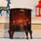 Vintage Christmas Lantern Decor with LED Flame Effect Festive Window Light