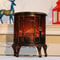 Vintage Christmas Lantern Decor with LED Flame Effect Festive Window Light