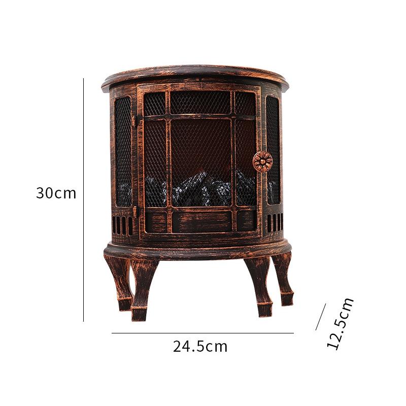 Vintage Christmas Lantern Decor with LED Flame Effect Festive Window Light