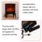 Vintage Christmas Lantern Decor with LED Flame Effect Festive Window Light