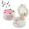 Rotating Ballet Music Box for Kids Pink Dancing Ballerina Jewelry Organizer