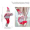 Christmas Elk Curtain Tieback Plush Doll Holiday Curtain Buckle Decor 2