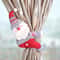 Christmas Elk Curtain Tieback Plush Doll Holiday Curtain Buckle Decor 1
