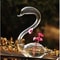 Elegant Swan Glass Vase Centerpiece for Home & Wedding Decor