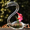 Elegant Swan Glass Vase Centerpiece for Home & Wedding Decor