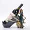 Elegant Resin Wine Bottle Holder Sculpture Creative Wine Bottle Holder For Home Bar Decor 1