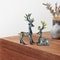 Elegant Deer Car Ornament Set Resin Dashboard Decor For Home And Office 8