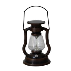 solar flame lantern vintage kerosene style outdoor decorative light
