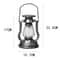Solar Flame Lantern Vintage Kerosene Style Outdoor Decorative Light