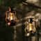 Solar Flame Lantern Vintage Kerosene Style Outdoor Decorative Light
