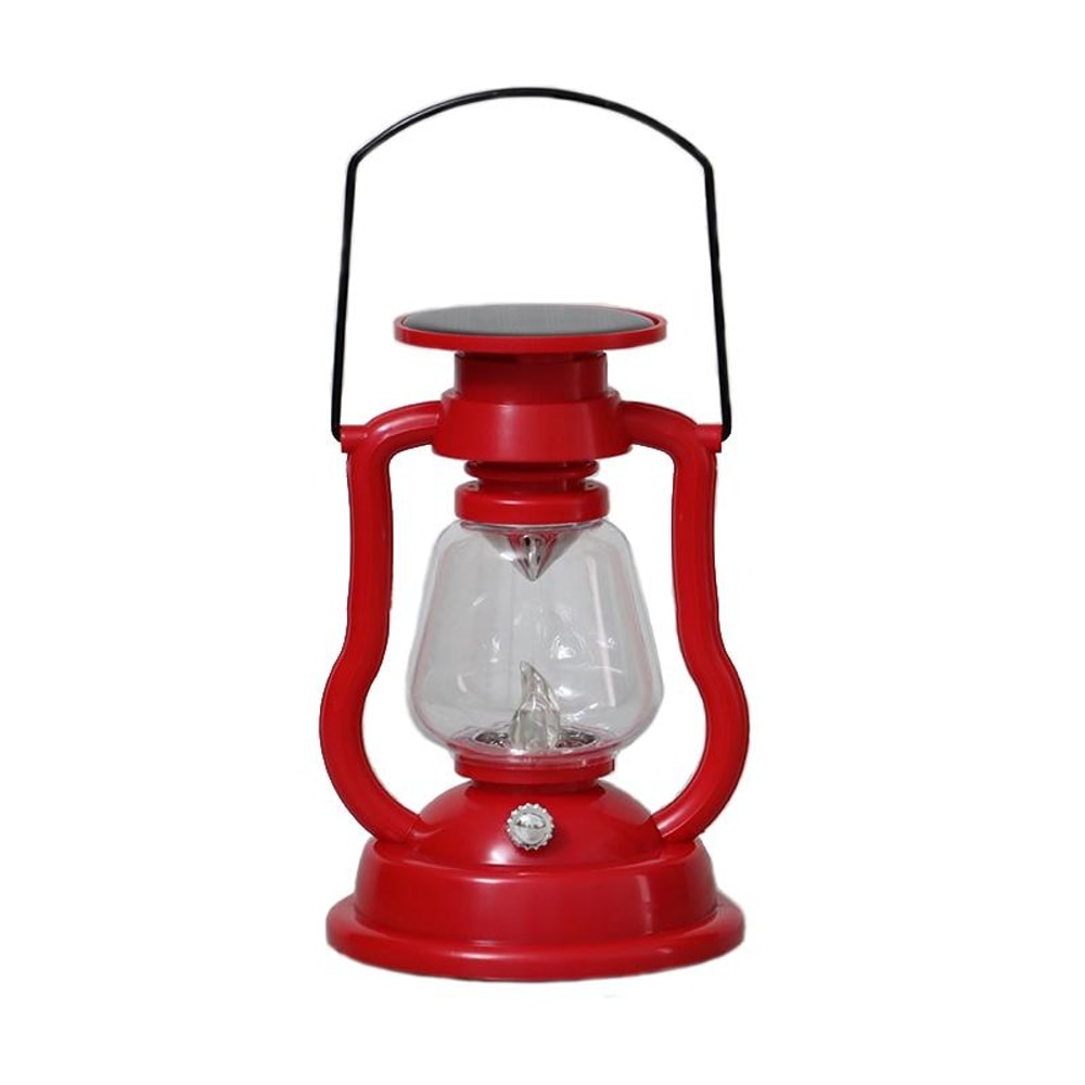 Solar Flame Lantern Vintage Kerosene Style Outdoor Decorative Light