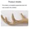 Resin Antler Wall Hook Decorative Coat Rack Wall Hanger For Entryway Storage 2