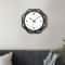 Modern Acrylic Wall Clock Transparent Minimalist Home Decor Quartz Timepiece Black 5