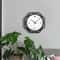 Modern Acrylic Wall Clock Transparent Minimalist Home Decor Quartz Timepiece Black 2