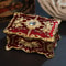 Enamel Zinc Alloy Luxury Jewelry Box Decorative Trinket Storage Box With Double Layer Organizer 1
