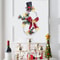 LED Christmas Vine Ring with Lights Festive Garland Decoration for Home, Hotel & Event Displays