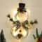 LED Christmas Vine Ring with Lights Festive Garland Decoration for Home, Hotel & Event Displays