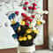 Artificial Rose Bud Wedding Flower Arrangement Silk Decoration for Home, Party & Events