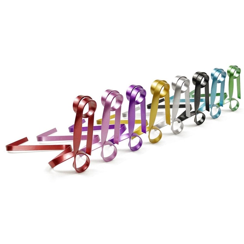 Metal Ribbon Suspended Wine Bottle Holder Iron Decorative Wine Rack Desktop Home Ornament