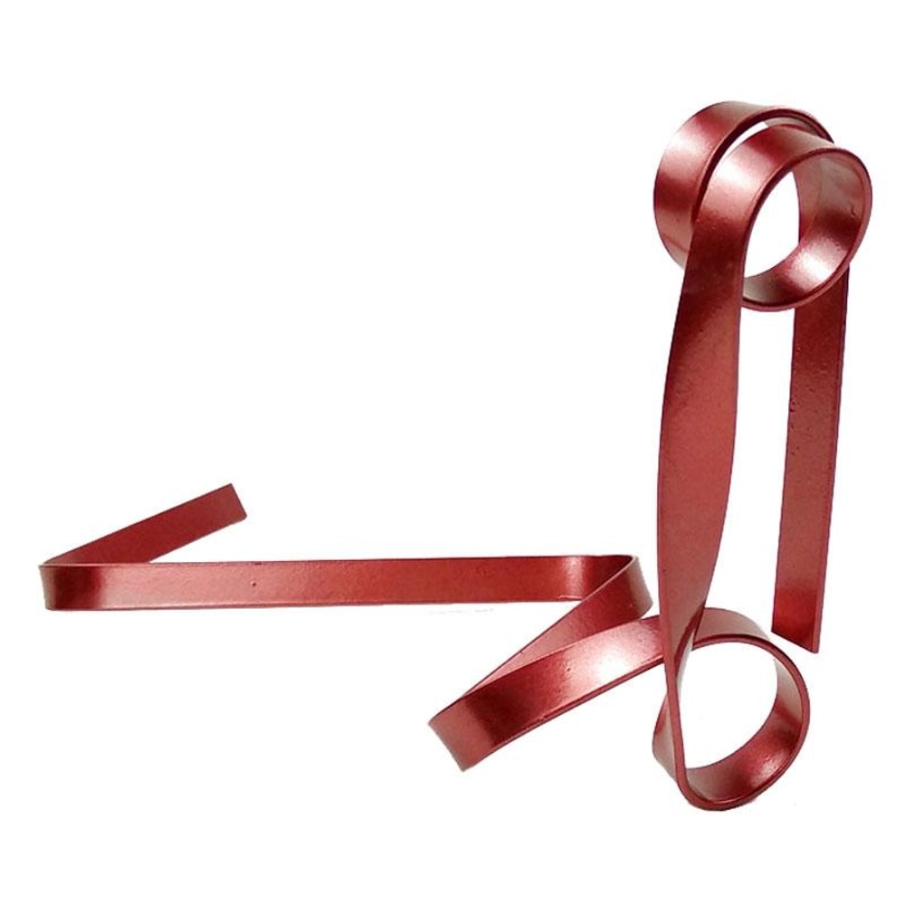 Metal Ribbon Suspended Wine Bottle Holder Iron Decorative Wine Rack Desktop Home Ornament