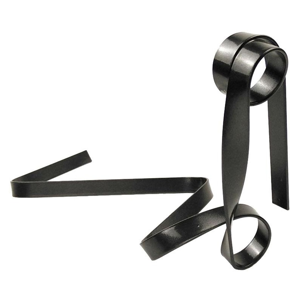 Metal Ribbon Suspended Wine Bottle Holder Iron Decorative Wine Rack Desktop Home Ornament