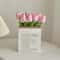 Artificial Tulip Bouquet with Paper Bag Faux Flower Arrangement Simulation Flowers Home Decor Set