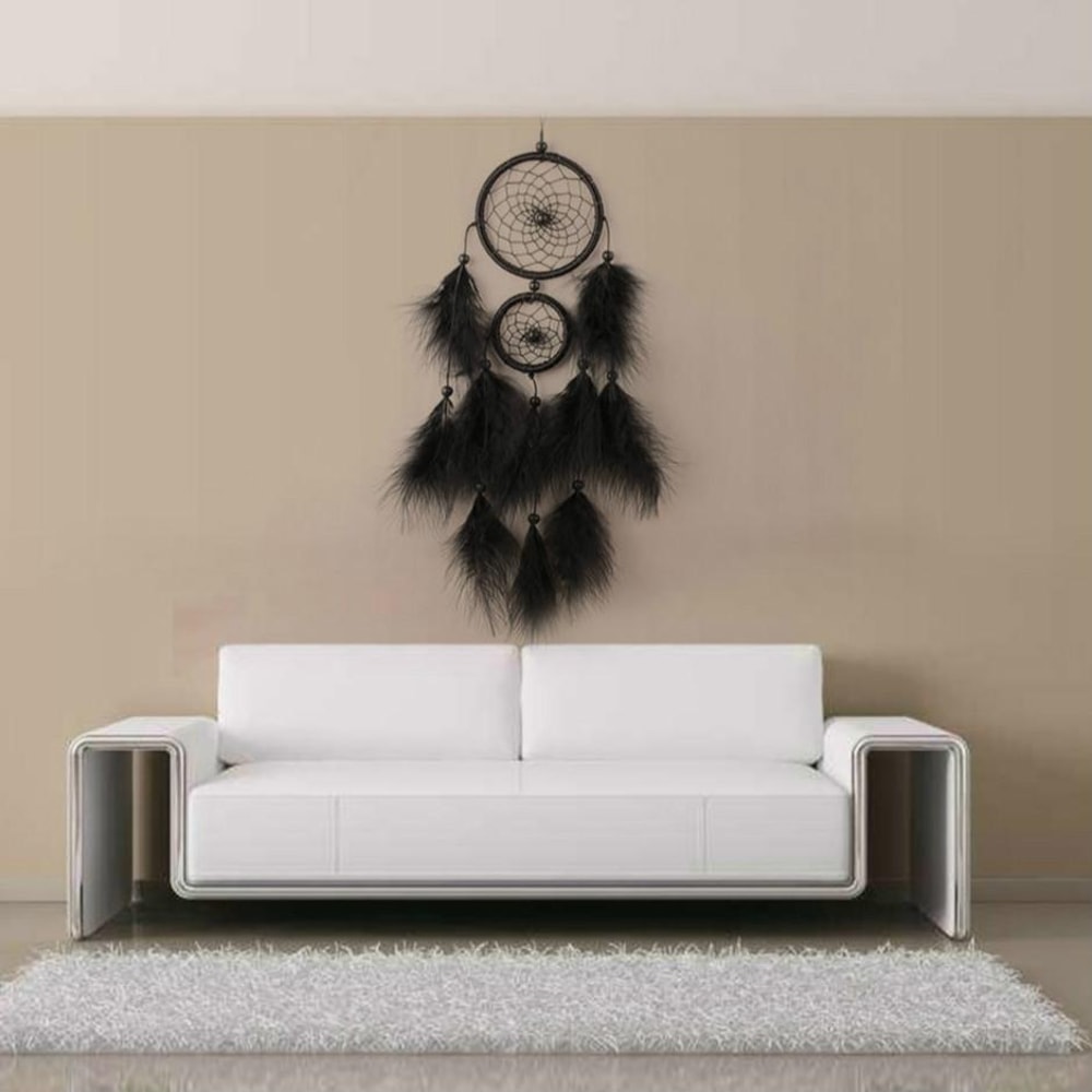 Sun And Moon Dream Catcher Wall Decor Car Ornament 2