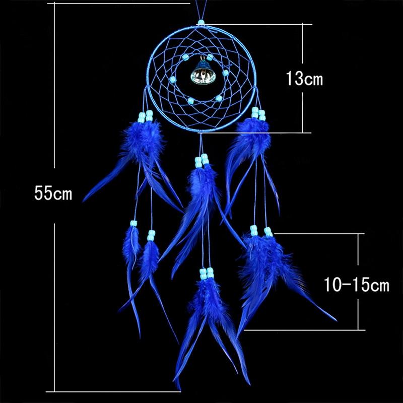 Hand Woven Dream Catcher Wall Hanging Boho Decor for Home & Car