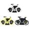 Retro Flip Clock Bicycle Shape Decorative Quartz Home Table Clock for Living Room and Office Decor
