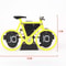 Retro Flip Clock Bicycle Shape Decorative Quartz Home Table Clock for Living Room and Office Decor