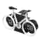 Retro Flip Clock Bicycle Shape Decorative Quartz Home Table Clock for Living Room and Office Decor